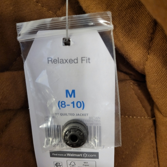 Time and Tru Quilted Jacket - Picture 2 of 3